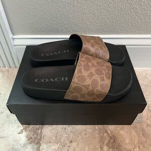 Coach Udele Sport Slide In Signature Canvas